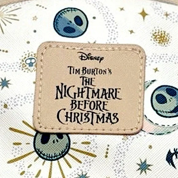 NEW Anniversary Disney Bioworld The Nightmare Before Christmas Mini Backpack